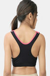 Lady Lyka Cotton Padded Sports Bra (Pack of 2) - Multicolor — thumbnail 4
